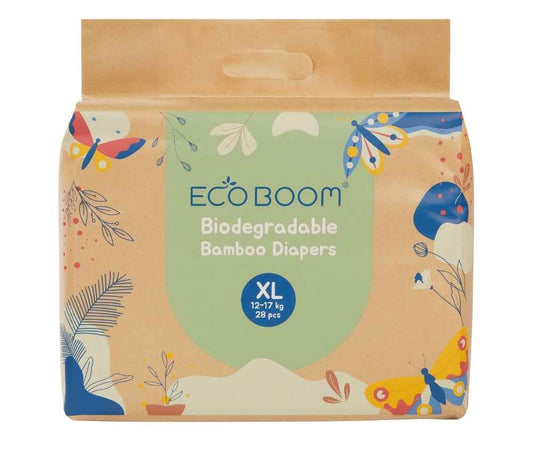 Joy Bamboo Baby Nappies Extra Large (+12Kg)