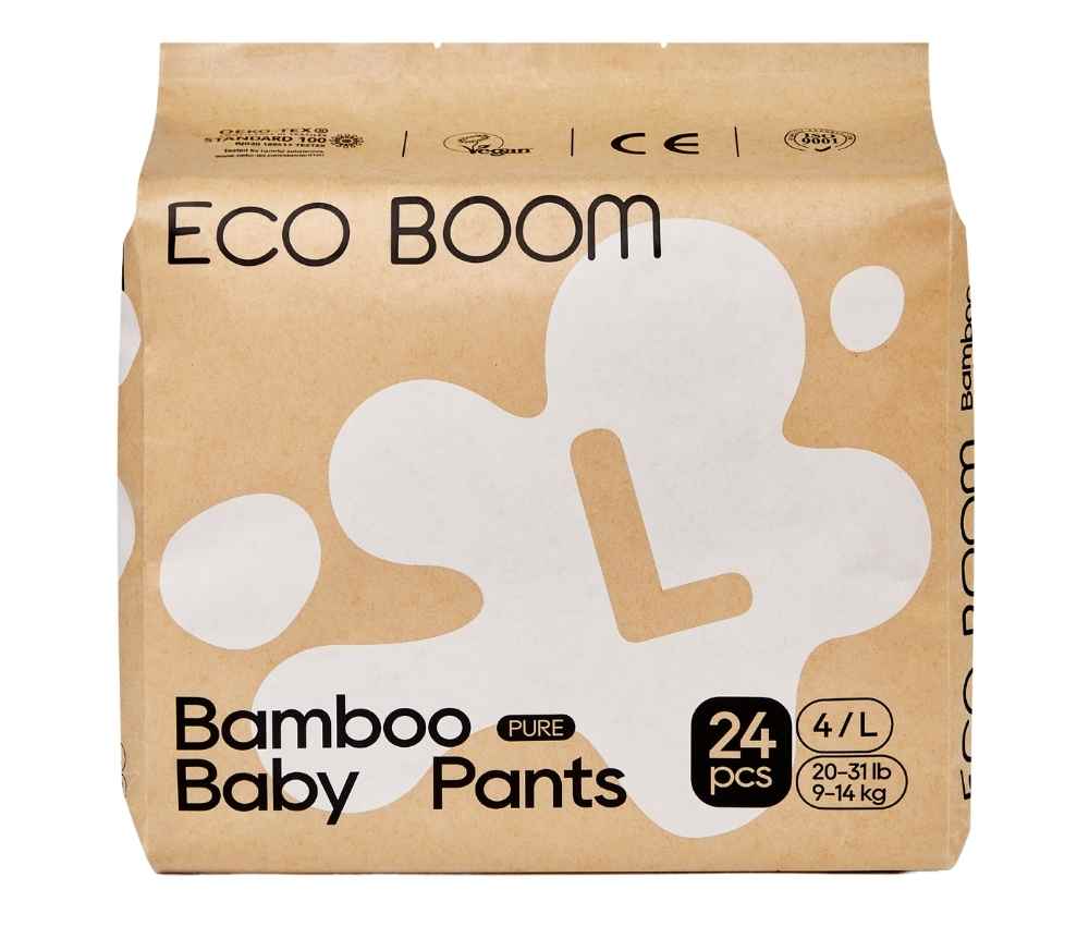 Joy Bamboo Pull Up Pants - Large (9-14Kg) - 96 Pcs (Save 15%)