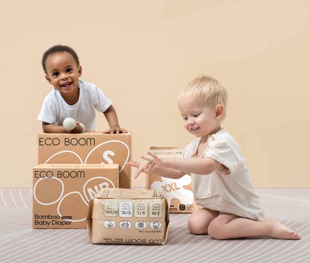 Joy Bamboo Pull Up Pants - Large (9-14Kg) - 96 Pcs (Save 15%)