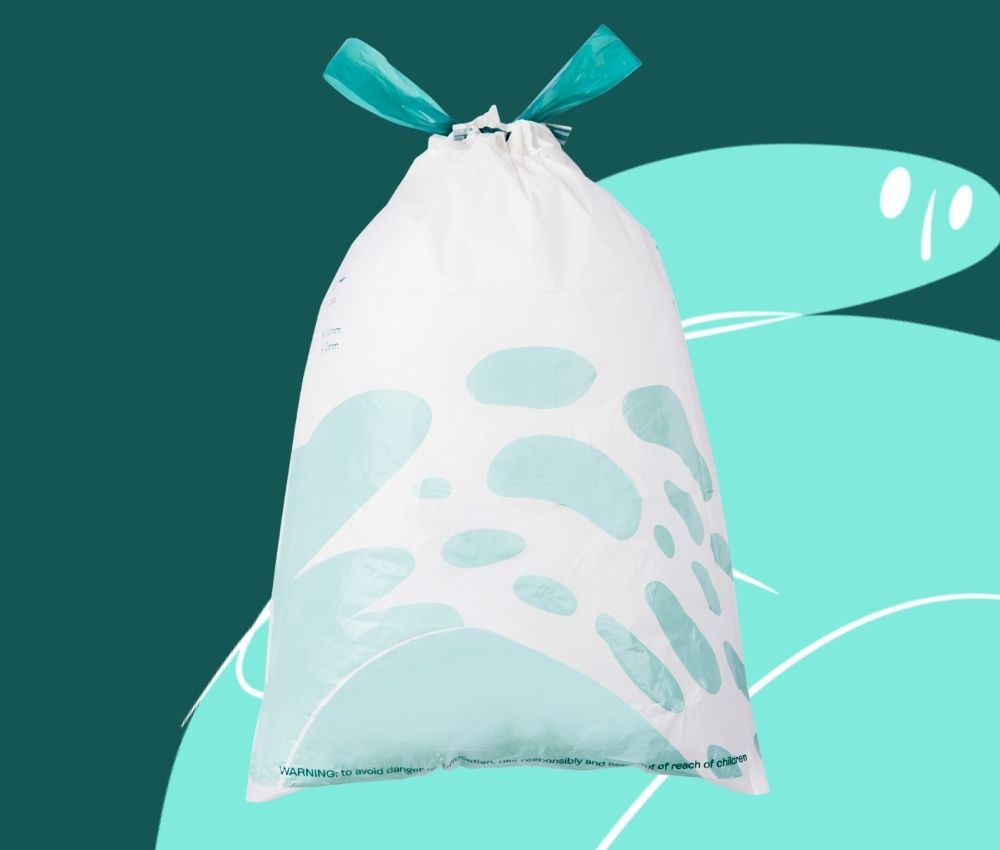 Biodegradable Drawstring Refuse Bag