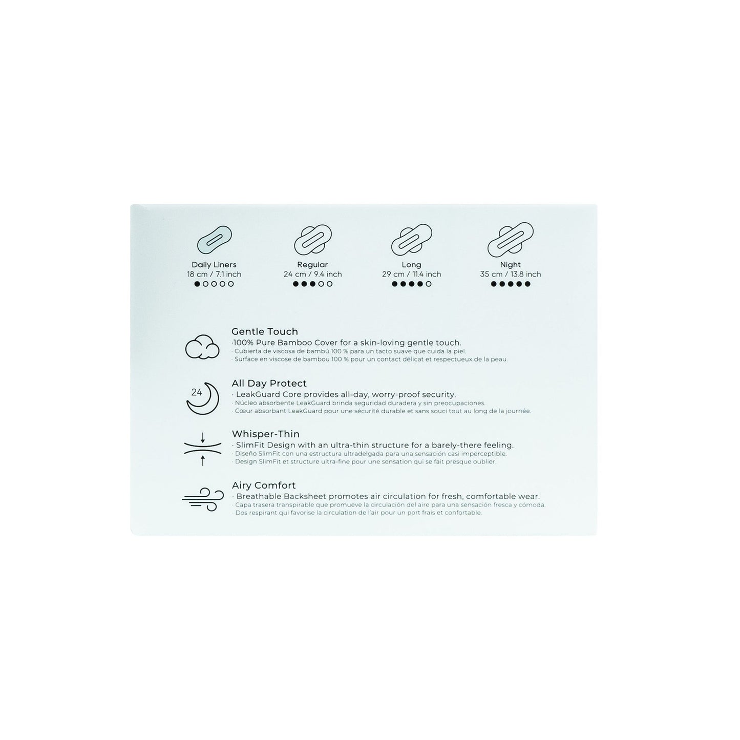 Pure Bamboo Daily Liners - 32