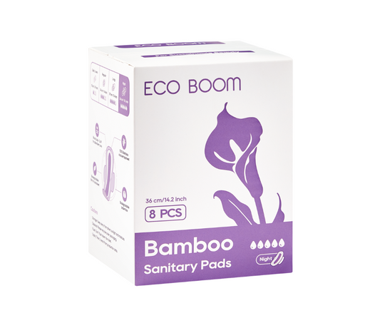 Bamboo Sanitary Pads - Night - 8