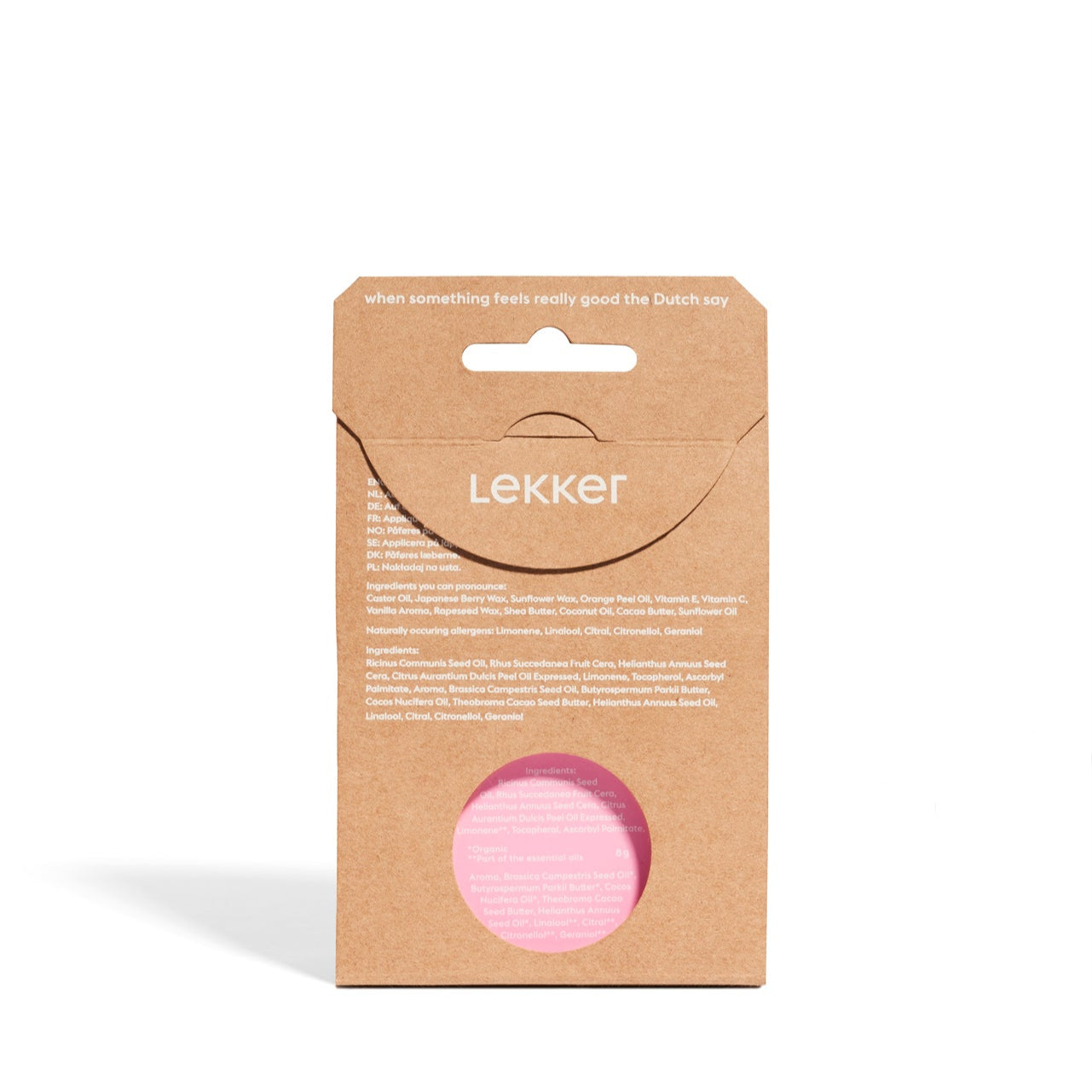 Lip Balm - Orange Vanilla Swirl