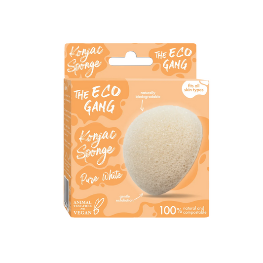 Konjac Sponge - Pure White
