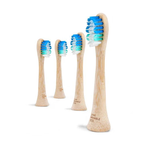 Bamboo Sonicare Electrical Toothbrush Heads Reminder Bristle - Pack of 4