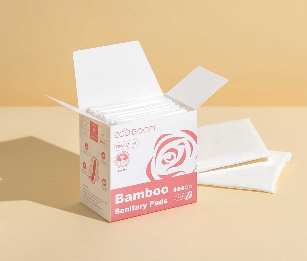 Bamboo Sanitary Pads - Regular - 8