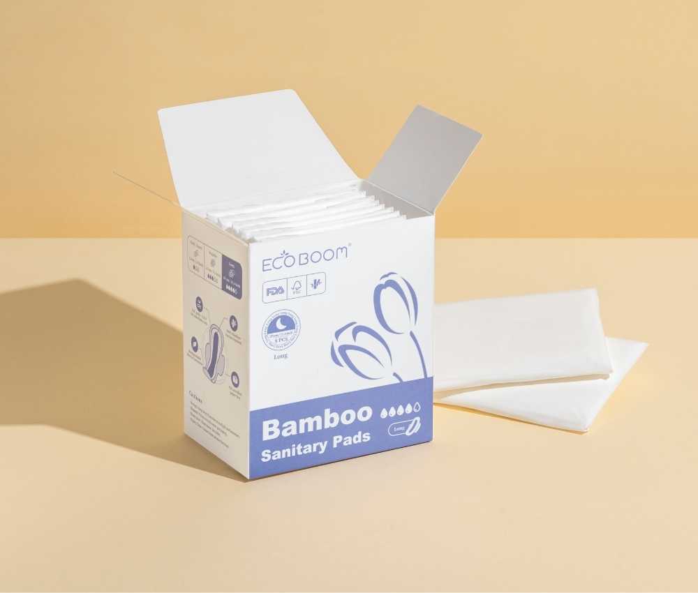 Bamboo Sanitary Pads - Long - 8