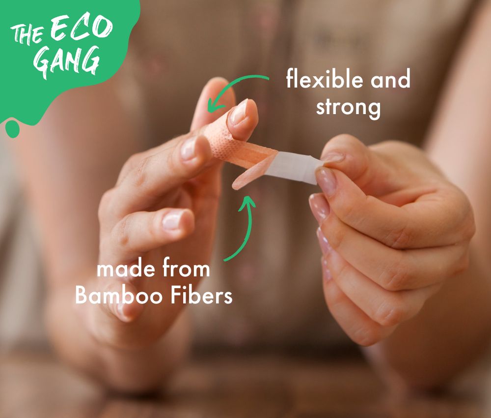 Bamboo Plasters 20 Pcs The Eco Gang