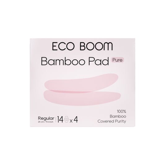 Pure Bamboo Regular Pads - 14