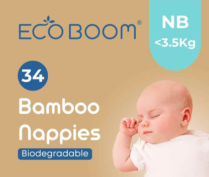 Joy Bamboo Baby Nappies Newborn (<4.5Kg)