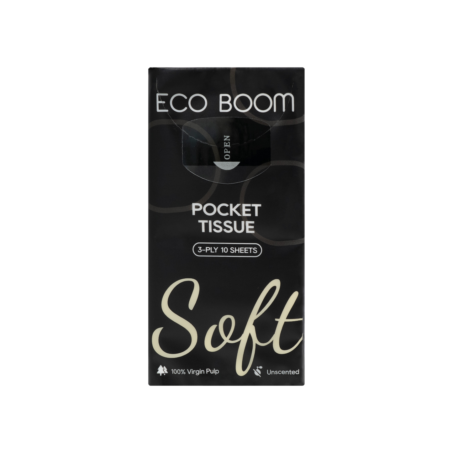 Eco Boom 3ply Pocket Tissues