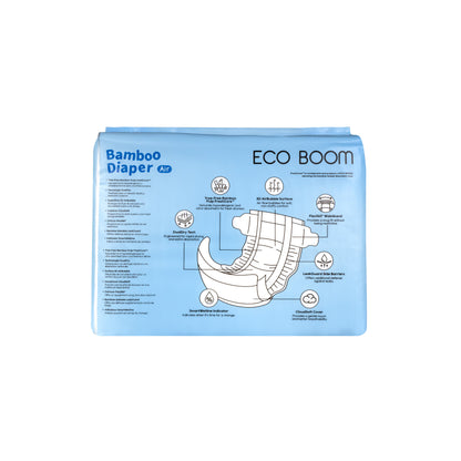Air Bamboo Baby Nappies Large (9-14Kg) - 30 Pcs