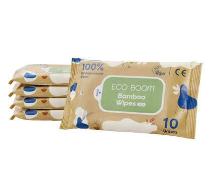 Bamboo Baby Wipes Joy Pack 10's