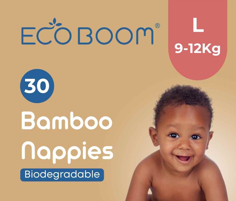 Joy Bamboo Baby Nappies Large (9-14Kg)