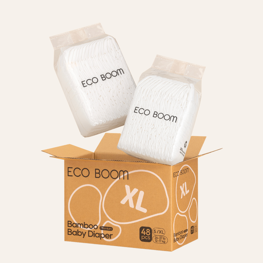 Premium Bamboo Baby Nappies Large (9-14Kg)