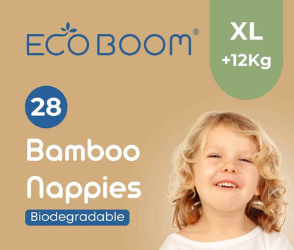 Joy Bamboo Baby Nappies Extra Large (+12Kg)