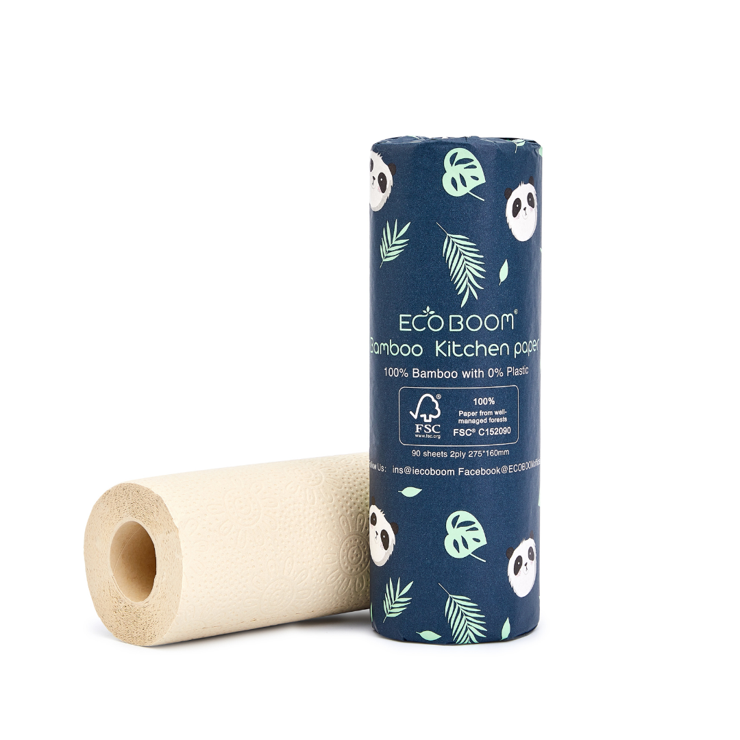 Bamboo Kitchen Paper Towel Pack Of 4