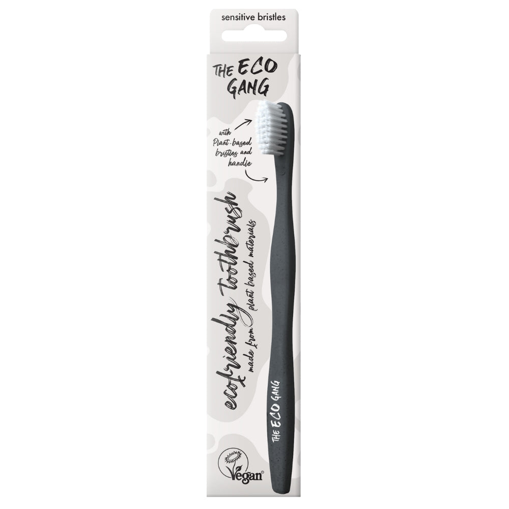 Plant-Based Toothbrush Sensitive White – Eco Boom