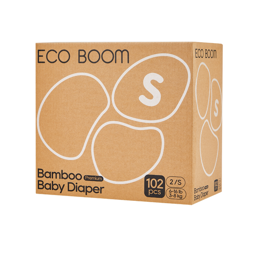 Premium Bamboo Baby Nappies Small (3-8Kg)