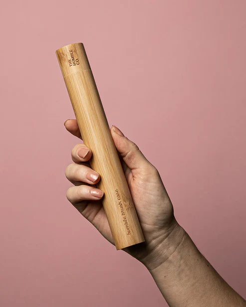 Bamboo Toothbrush Case