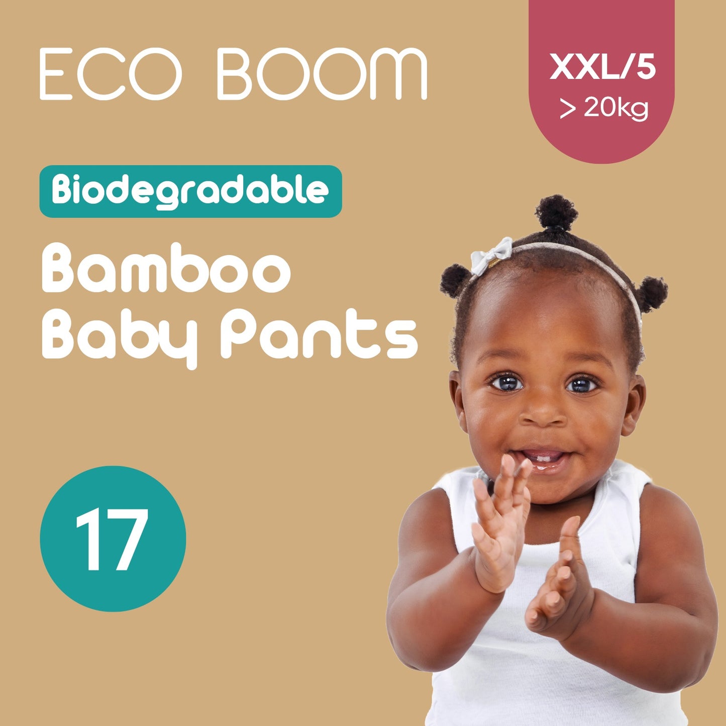 Joy Bamboo Pull Up Pants - Extra Extra Large (15Kg +) - 68 Pcs (Save 15%)