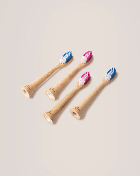 Bamboo Sonicare Electrical Toothbrush Heads - Pack of 4