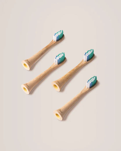 Bamboo Sonicare Electrical Toothbrush Heads Reminder Bristle - Pack of 4