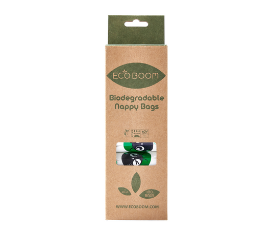 Biodegradable Nappy Bags Pack of 100