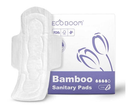 Bamboo Sanitary Pads - Long - Night - 8