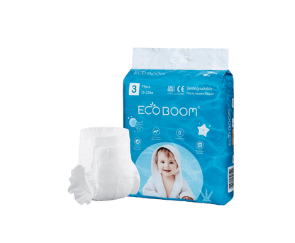 Plant Based Baby Nappies Pack of 74 - Medium - Eco Boom
