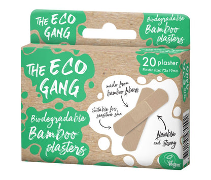 Bamboo Plasters 20 Pcs  The Eco Gang