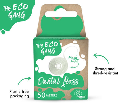 Dental Floss Mint 50m  The Eco Gang