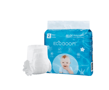 Plant Based Baby Nappies Pack of 90 - Small - Eco Boom